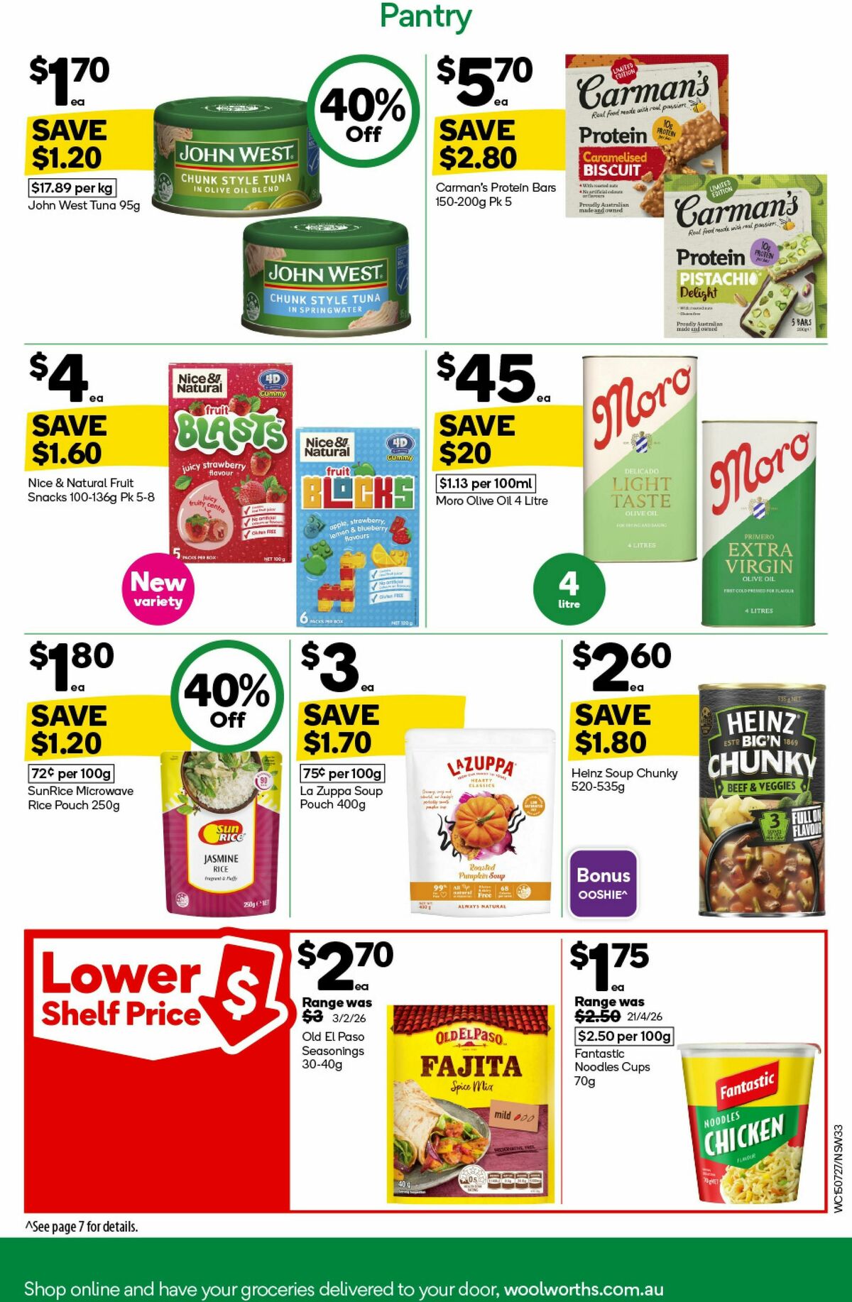 Woolworths Catalogues from 15 July