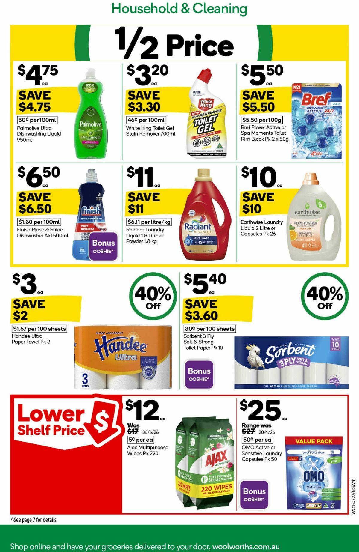 Woolworths Catalogues from 15 July
