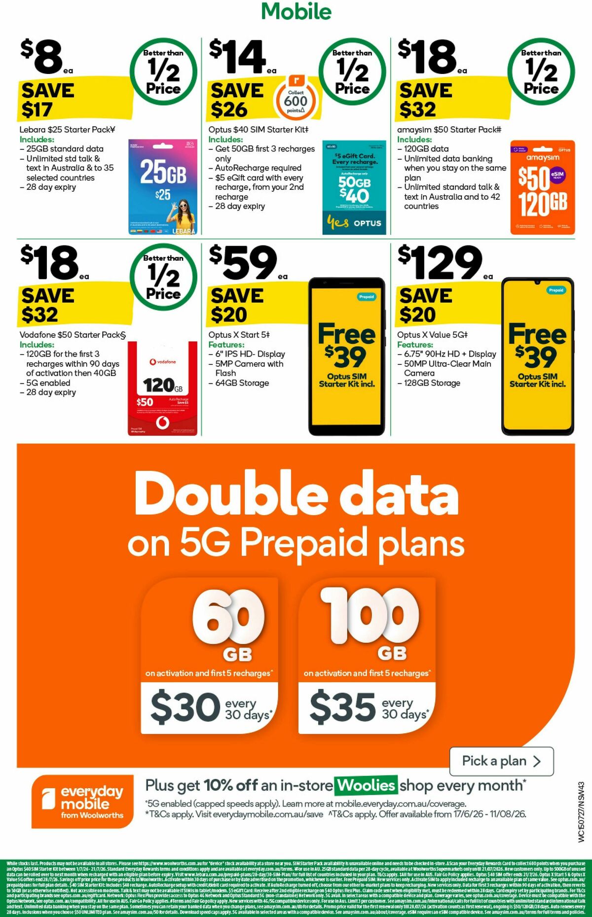 Woolworths Catalogues from 15 July