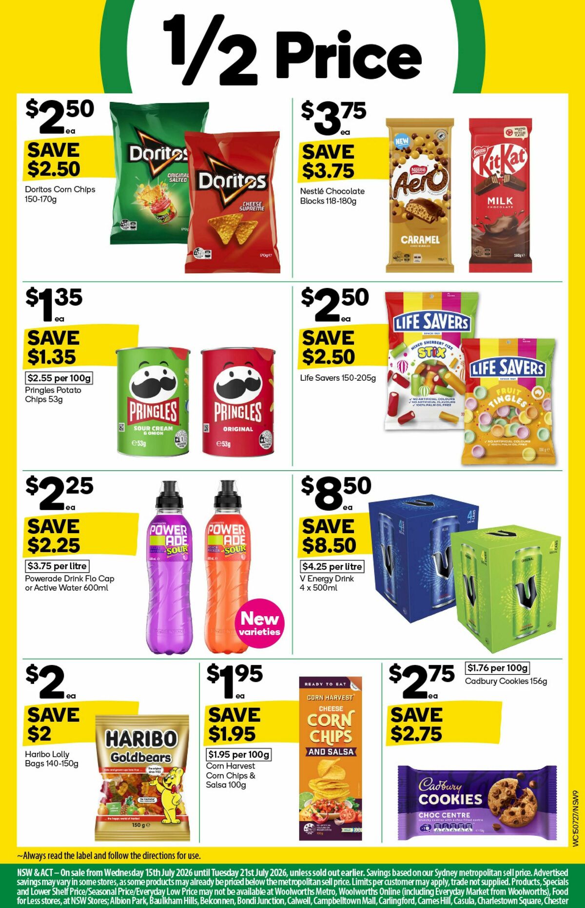 Woolworths Catalogues from 15 July