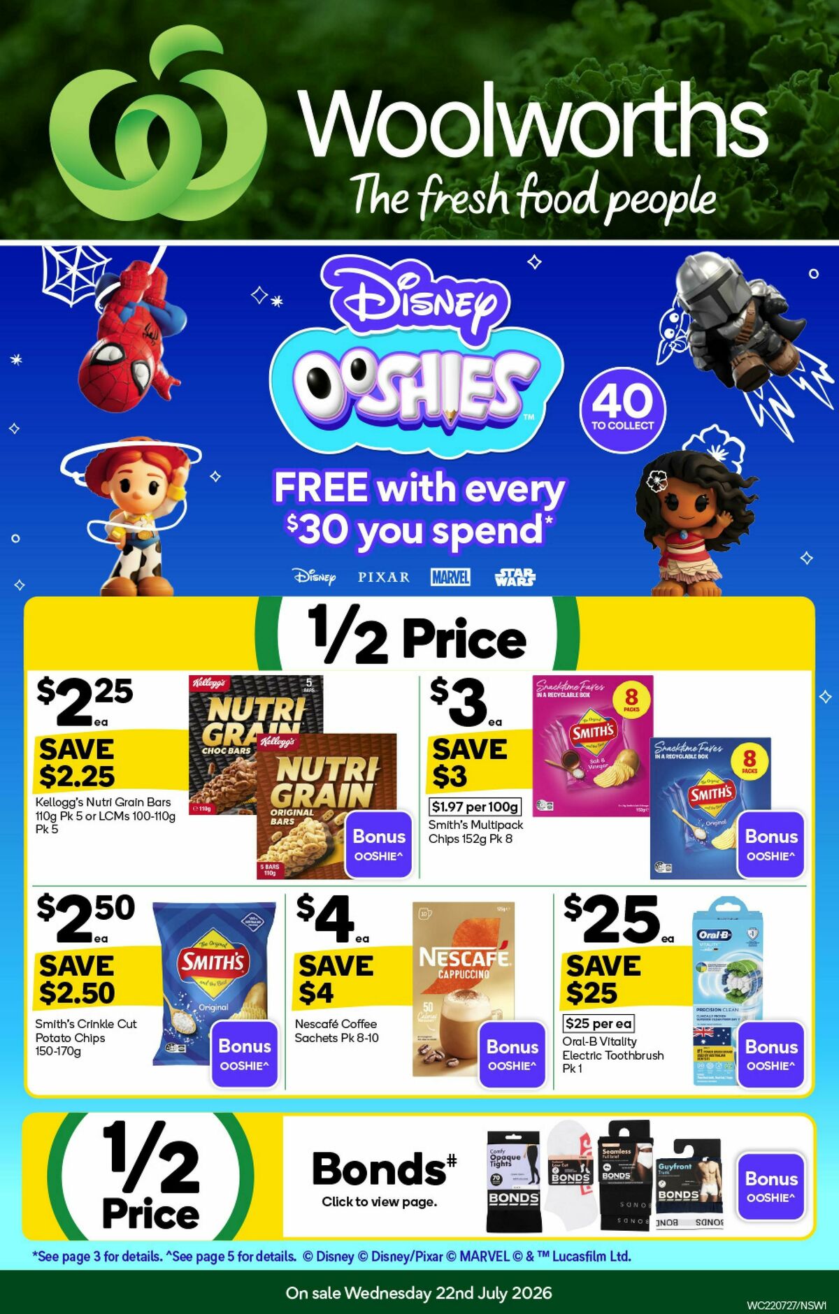 Woolworths Catalogues from 22 July