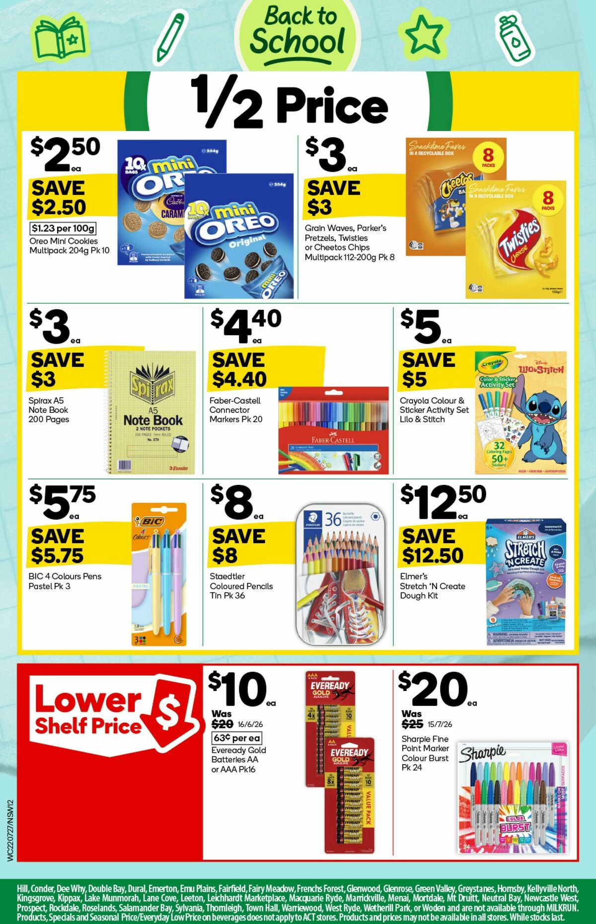 Woolworths Catalogues from 22 July
