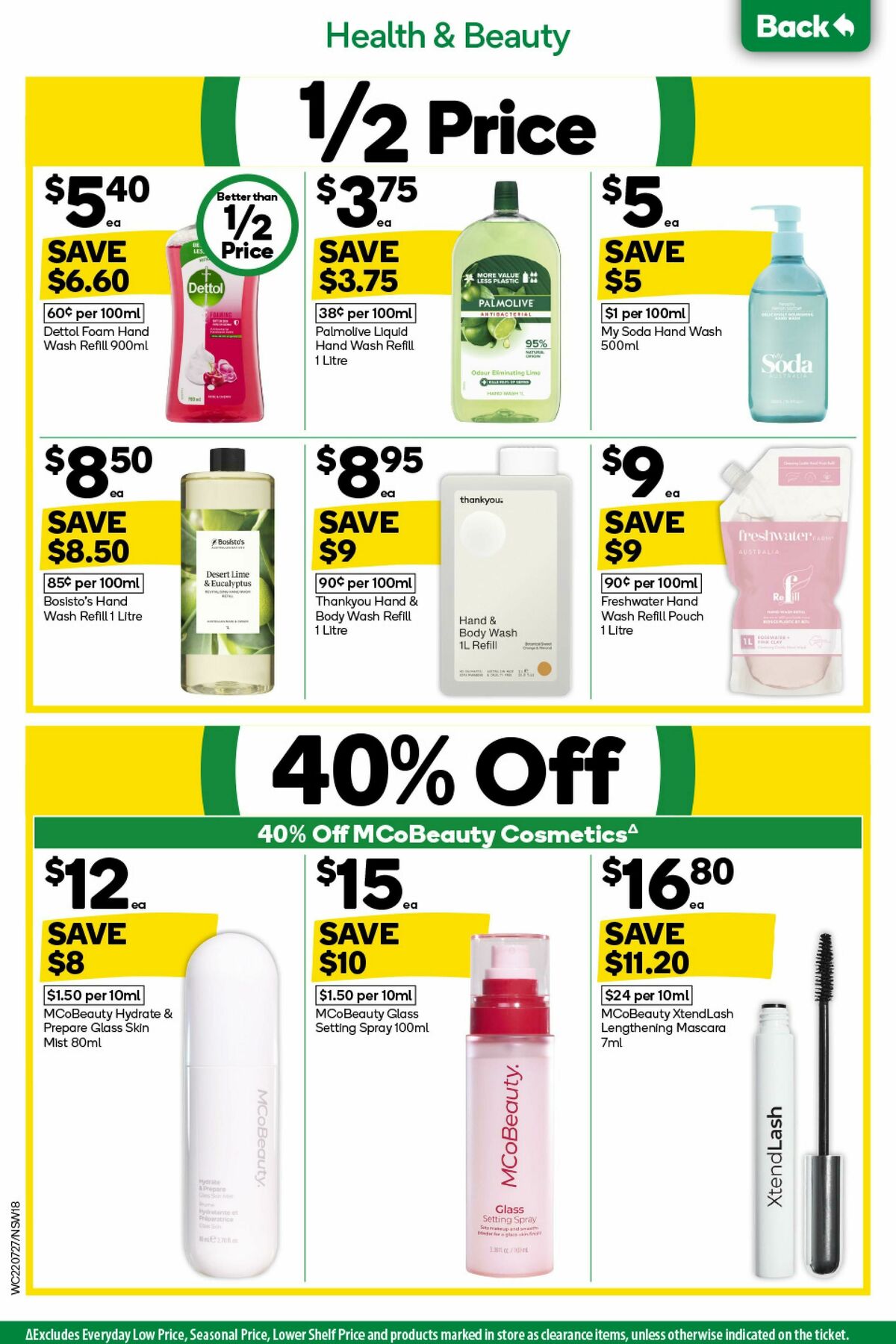 Woolworths Catalogues from 22 July