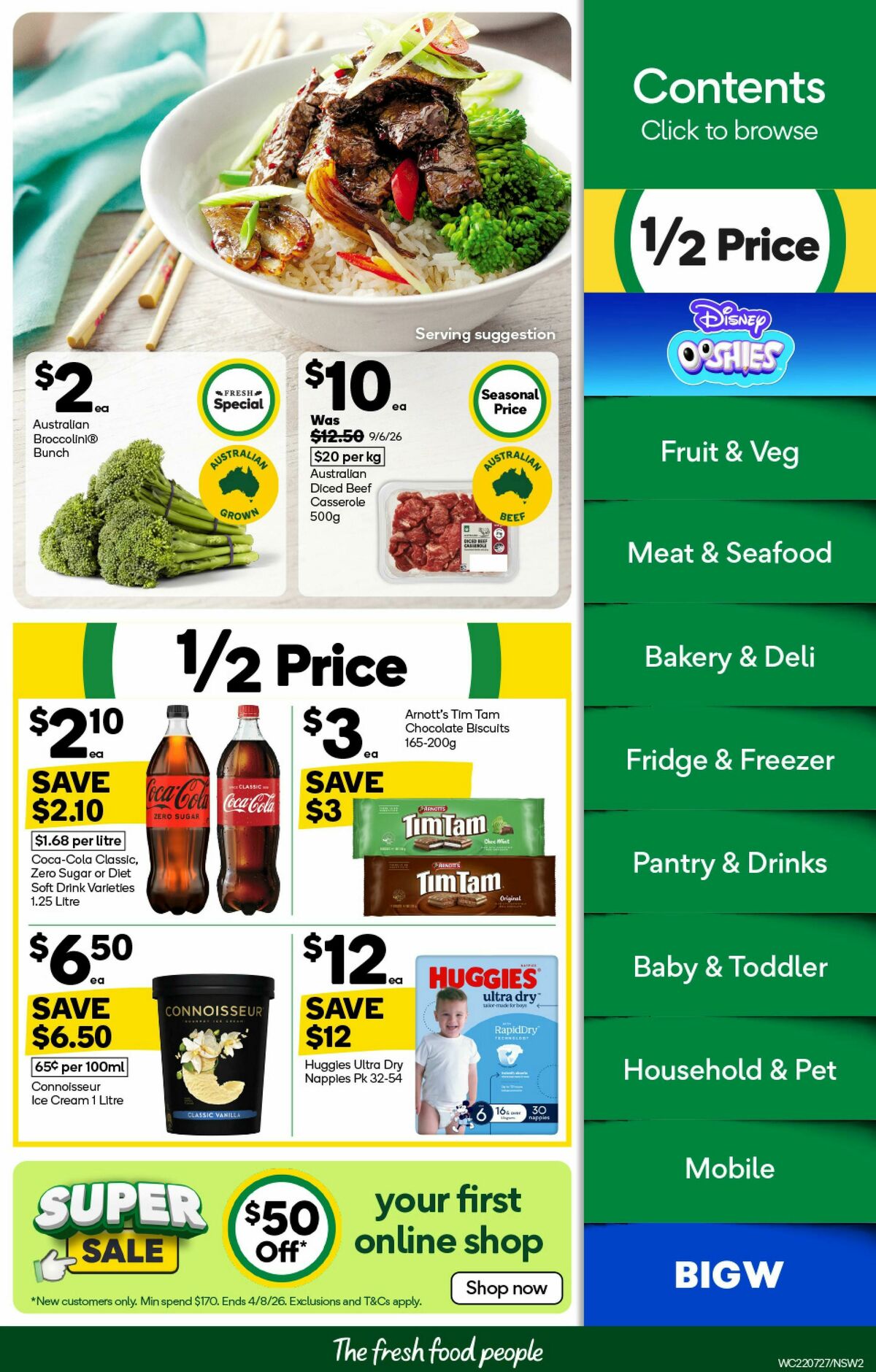 Woolworths Catalogues from 22 July