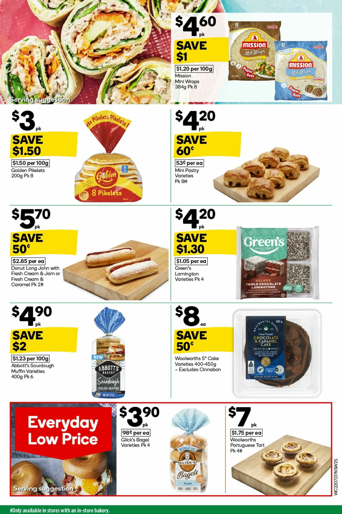 Woolworths Catalogues from 22 July