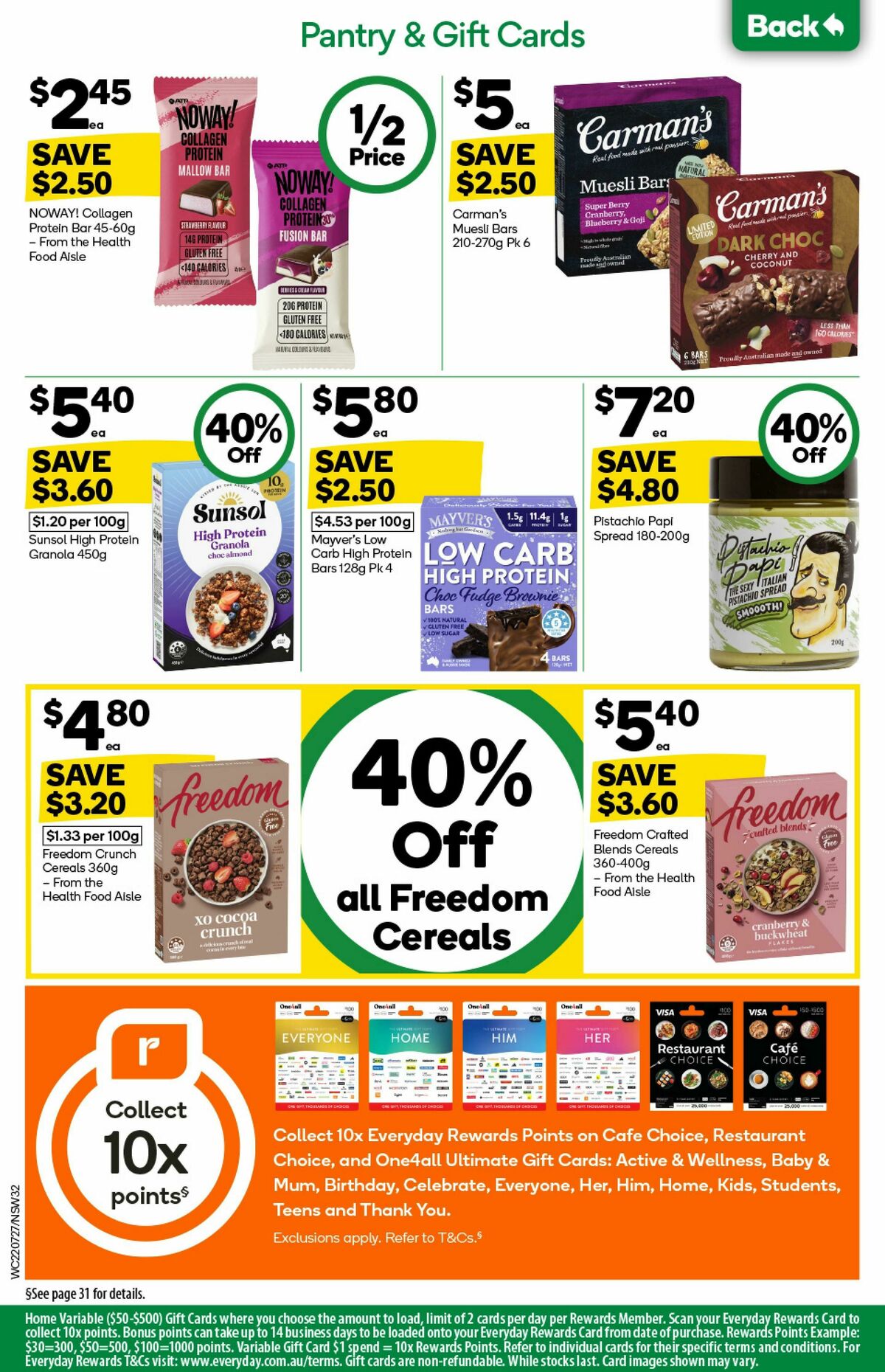 Woolworths Catalogues from 22 July