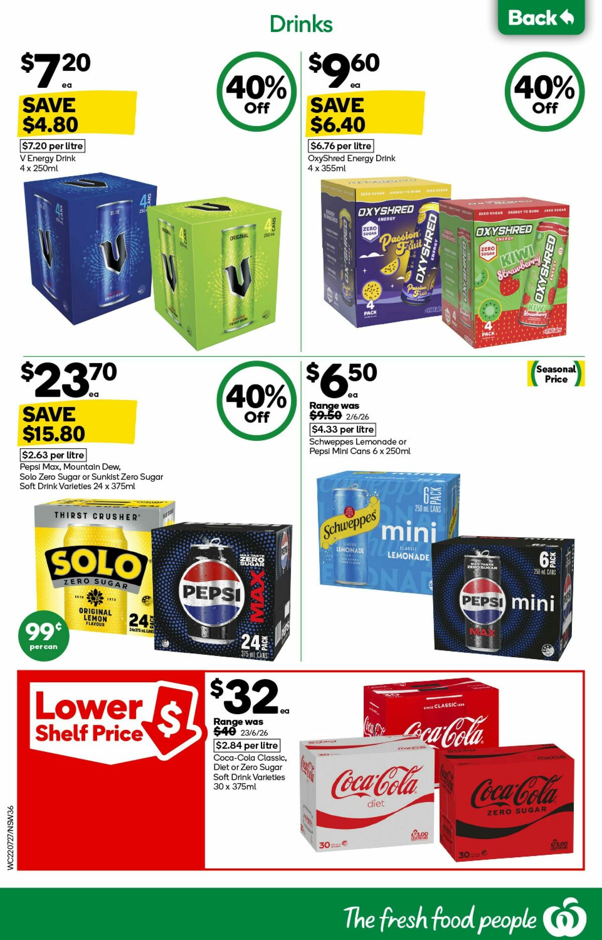 Woolworths Catalogues from 22 July