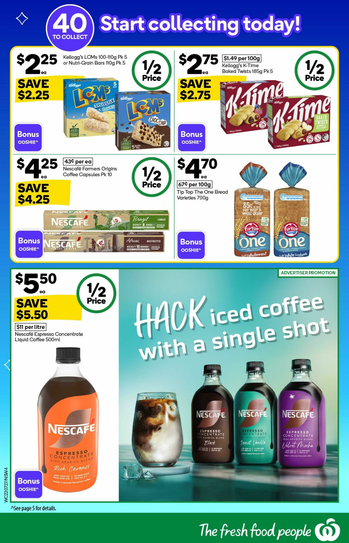Woolworths Catalogues from 22 July