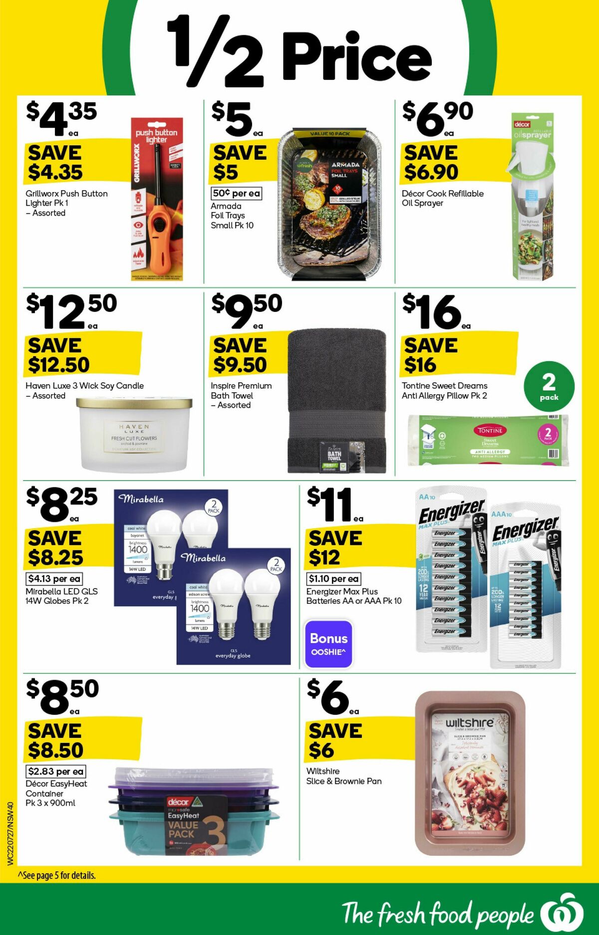 Woolworths Catalogues from 22 July