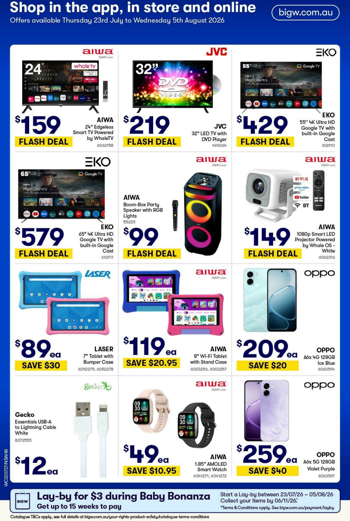 Woolworths Catalogues from 22 July