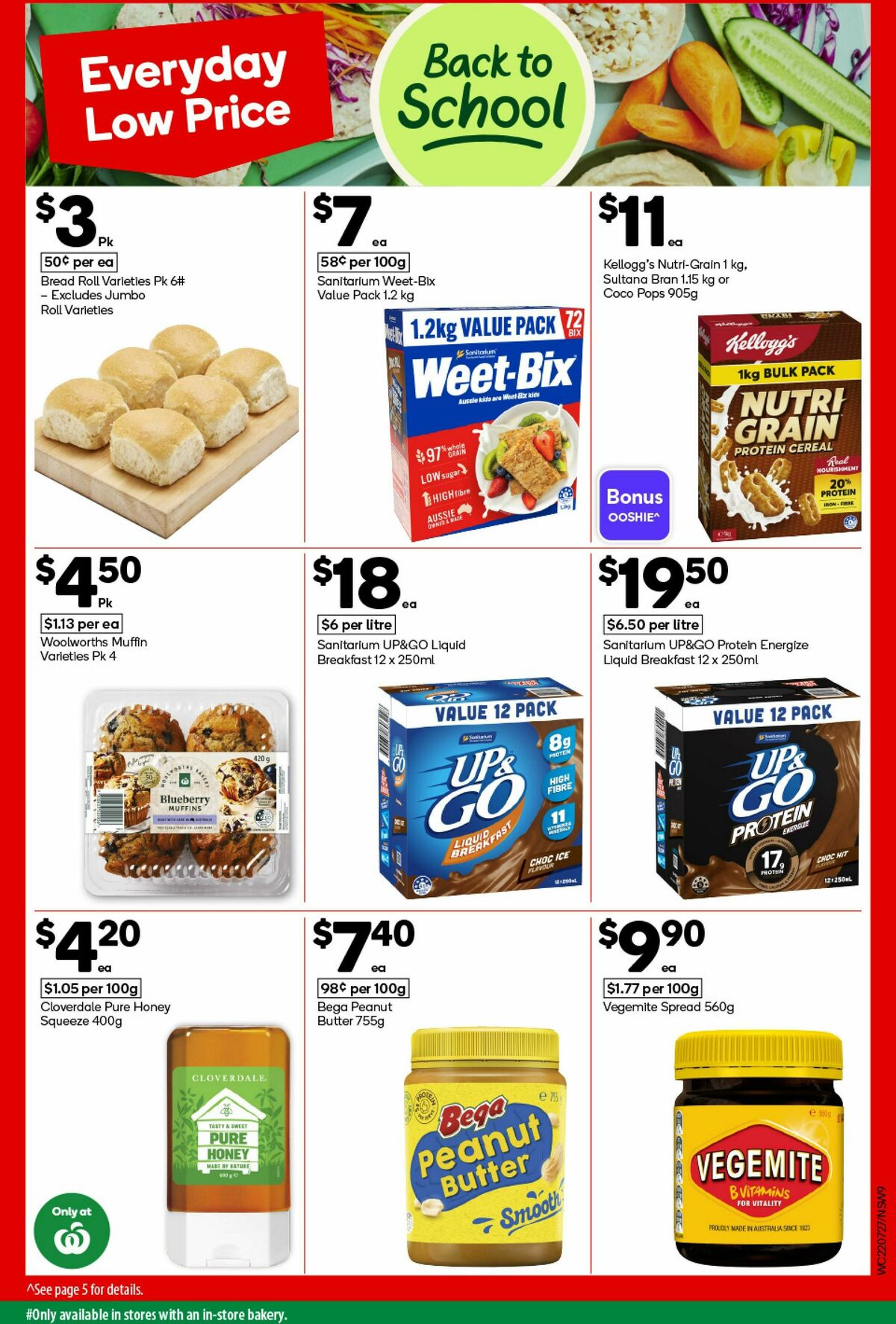 Woolworths Catalogues from 22 July