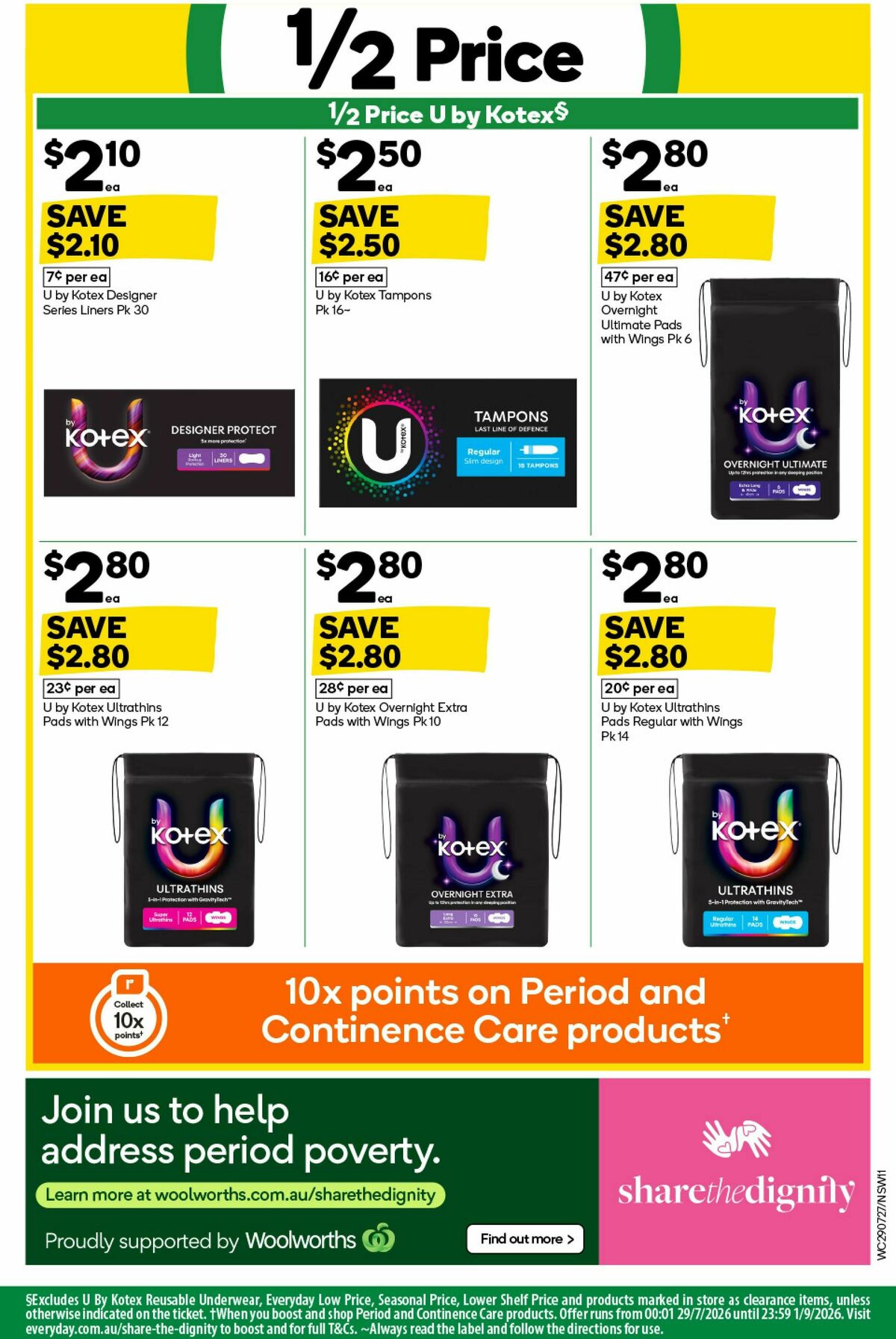 Woolworths Catalogues from 29 July