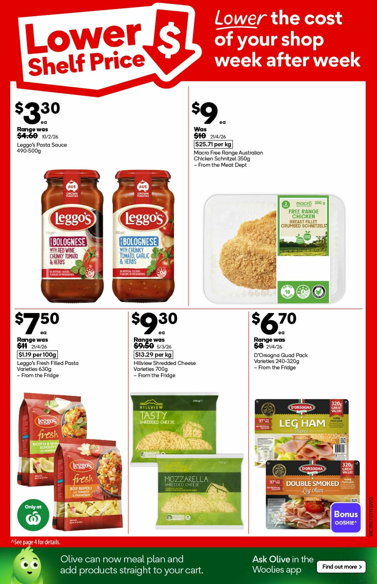 Woolworths Catalogues from 29 July