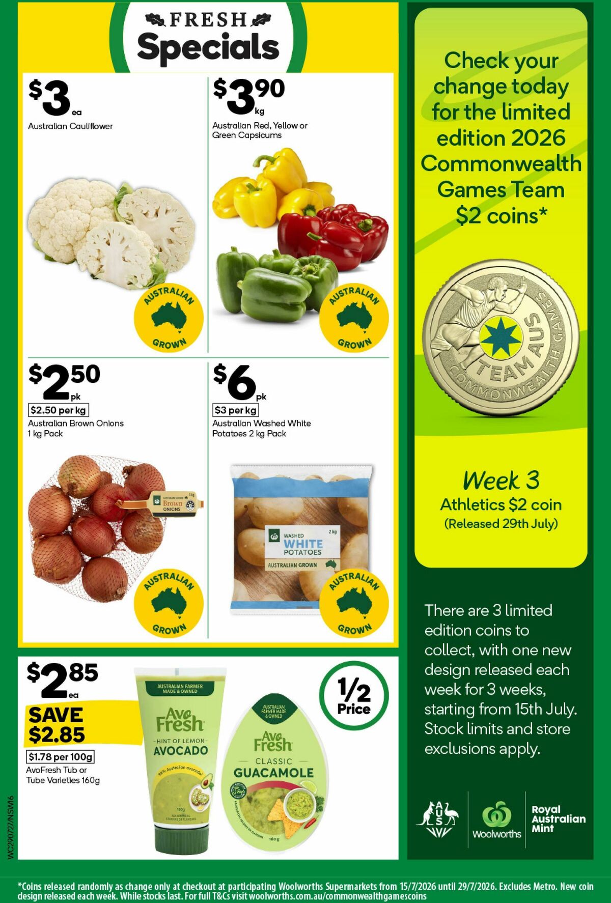 Woolworths Catalogues from 29 July