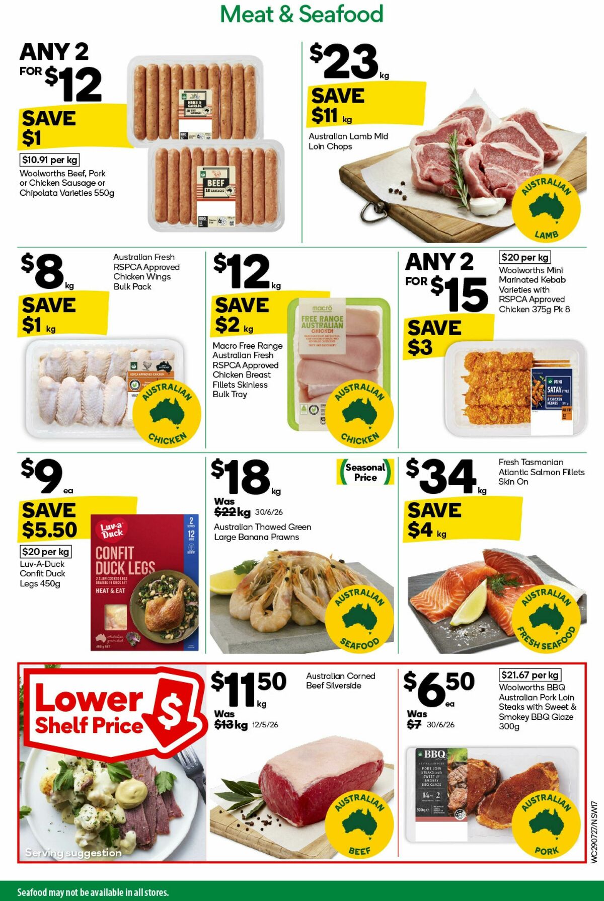 Woolworths Catalogues from 29 July