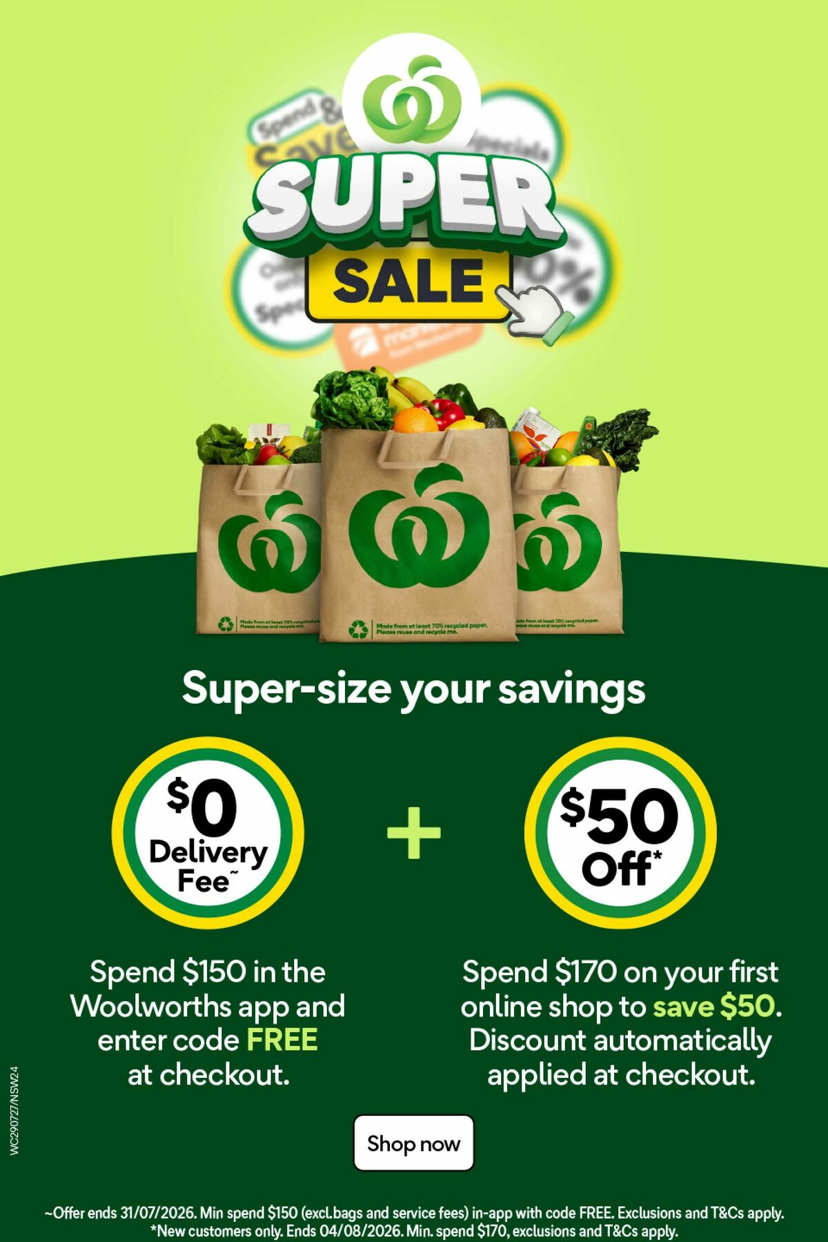Woolworths Catalogues from 29 July