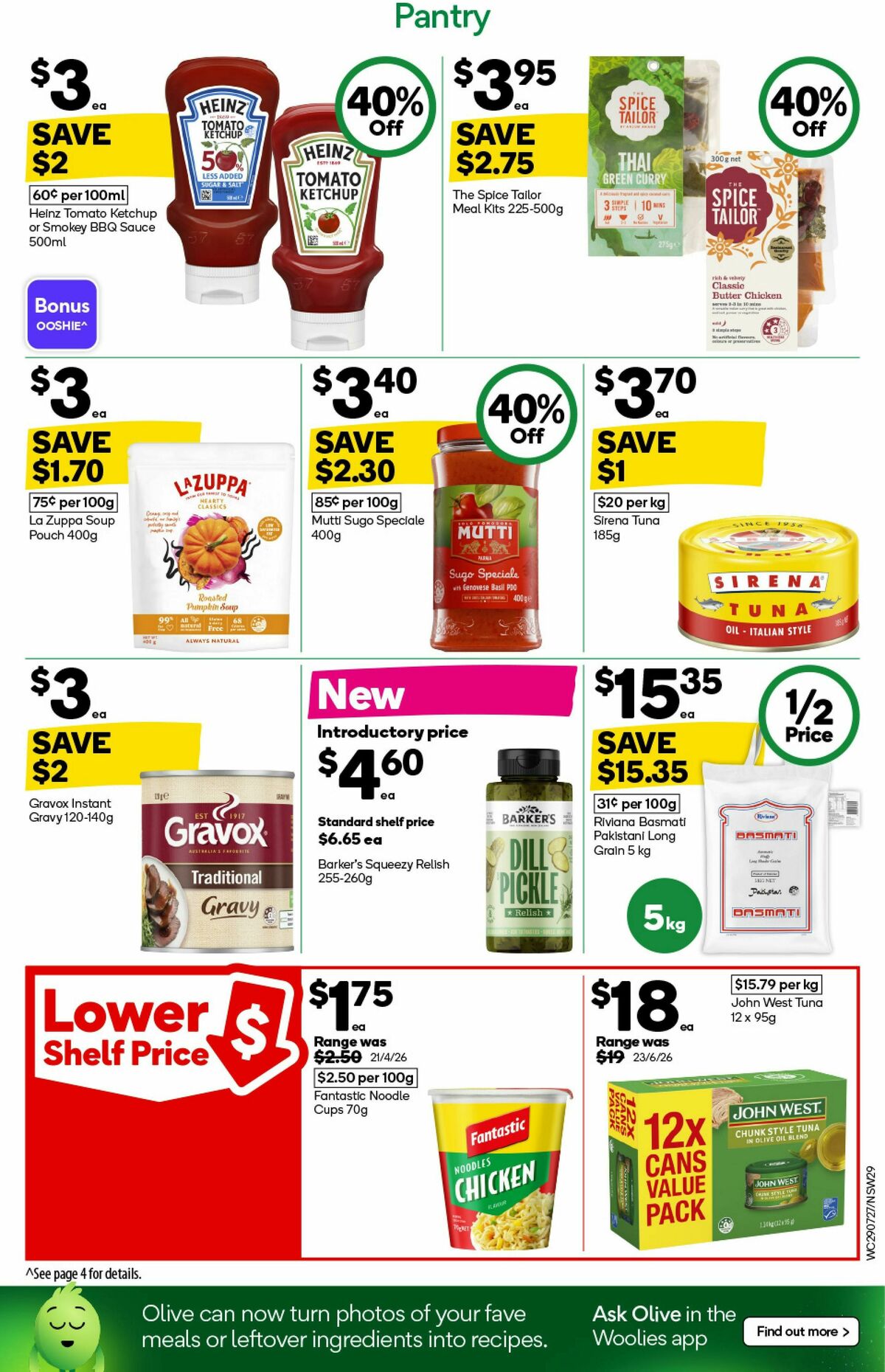 Woolworths Catalogues from 29 July