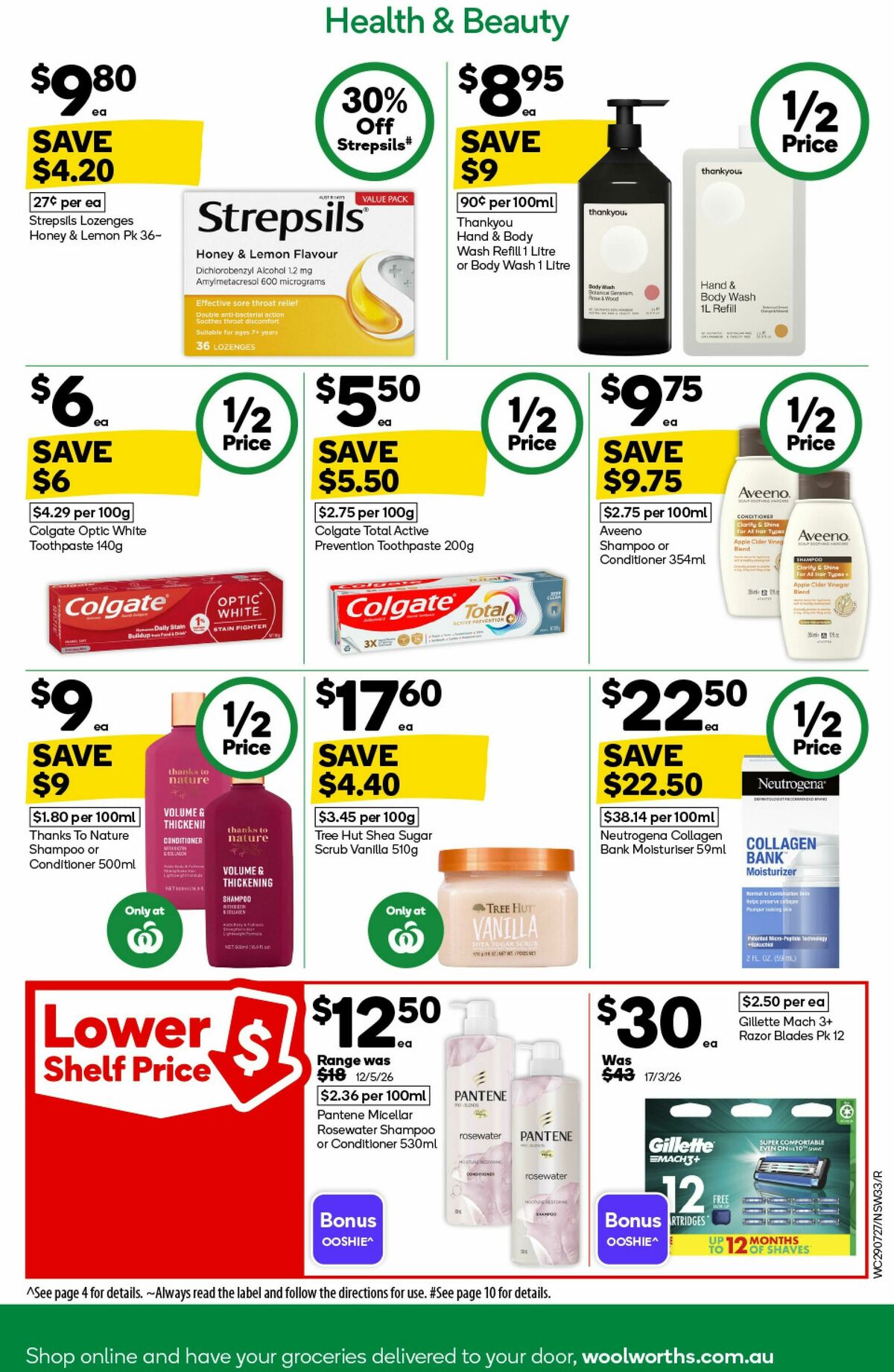 Woolworths Catalogues from 29 July