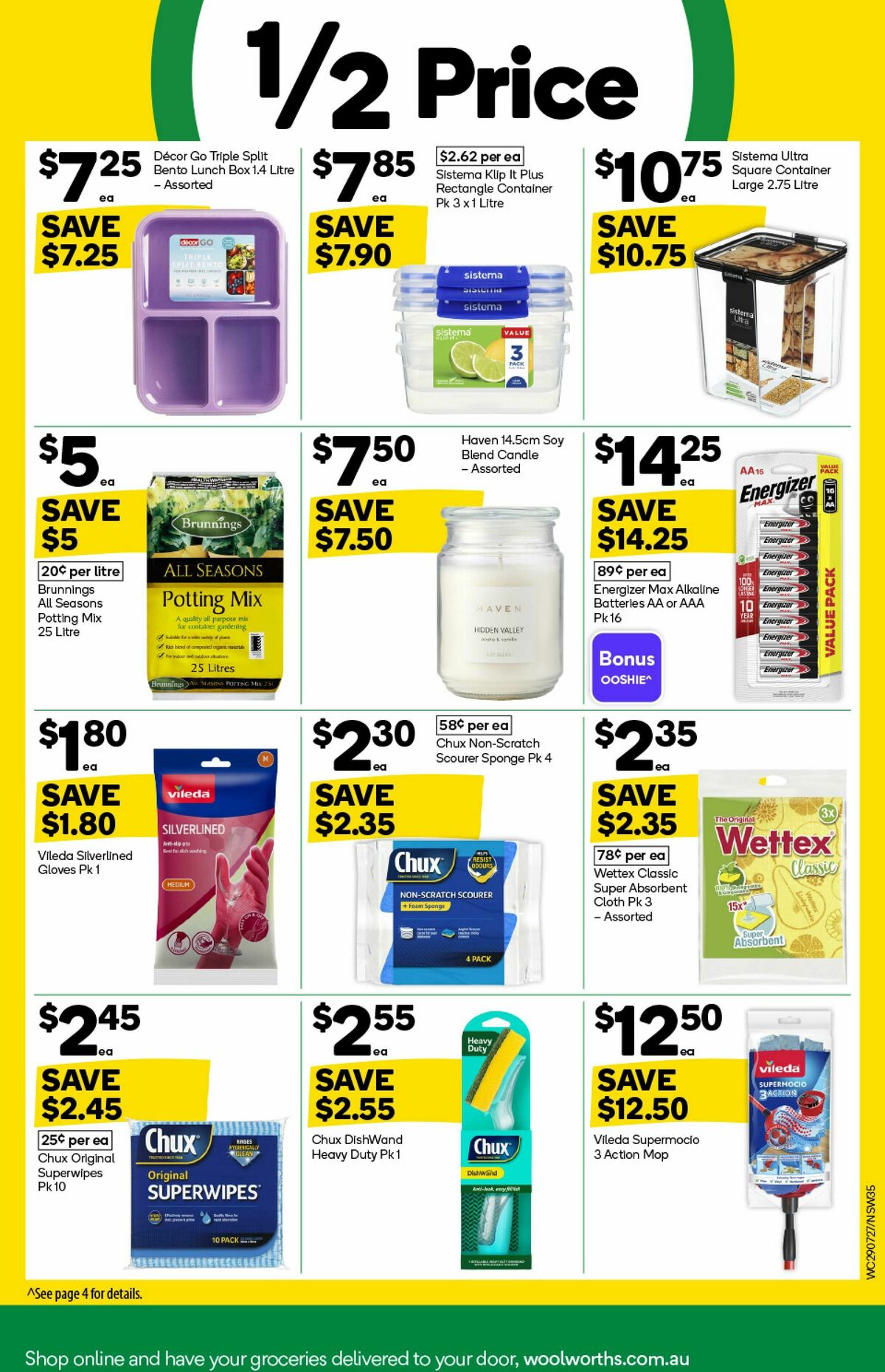 Woolworths Catalogues from 29 July