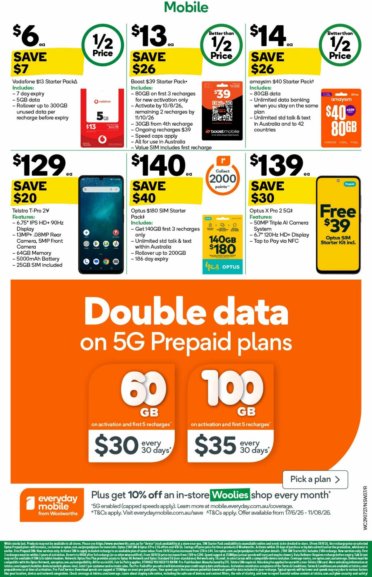Woolworths Catalogues from 29 July