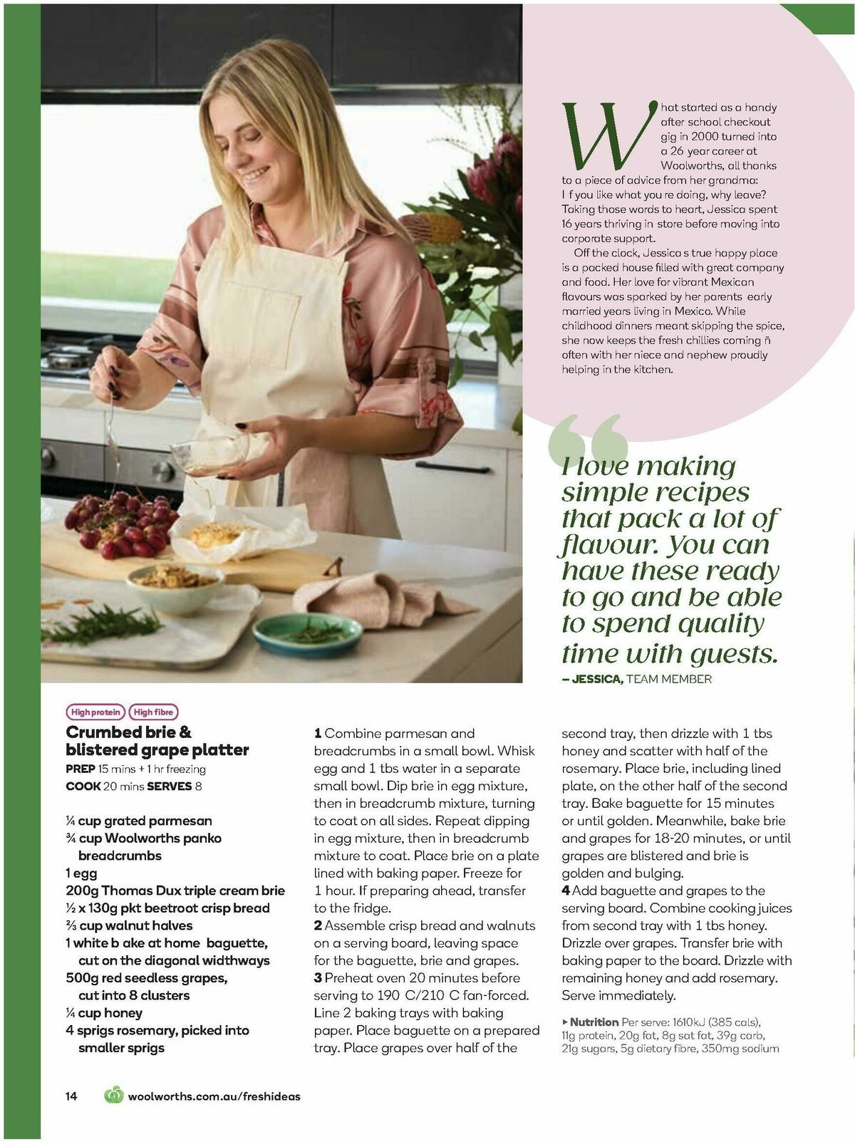Woolworths Fresh Ideas Magazine August Catalogues from 1 August