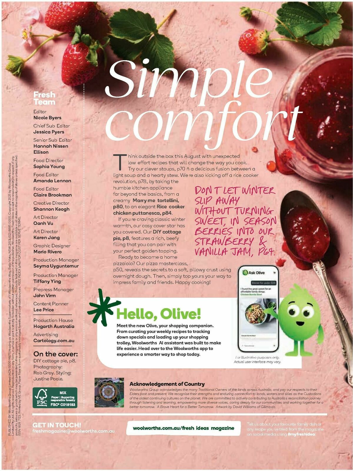 Woolworths Fresh Ideas Magazine August Catalogues from 1 August
