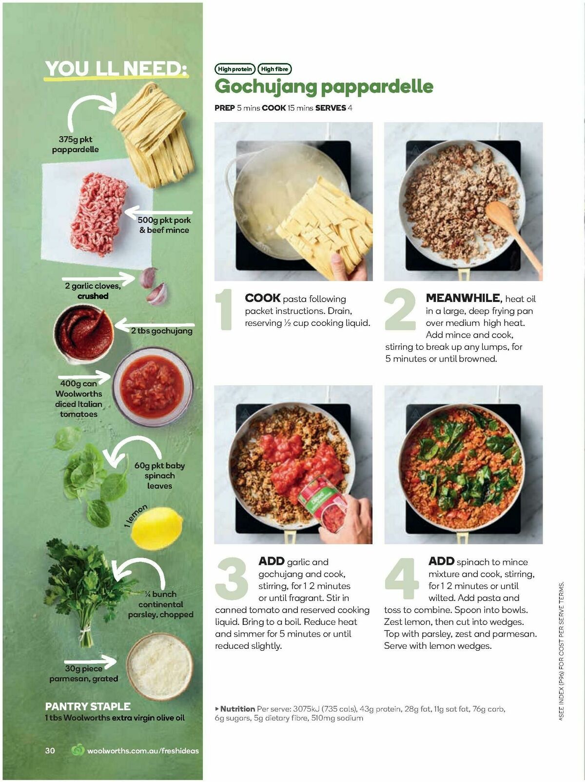 Woolworths Fresh Ideas Magazine August Catalogues from 1 August