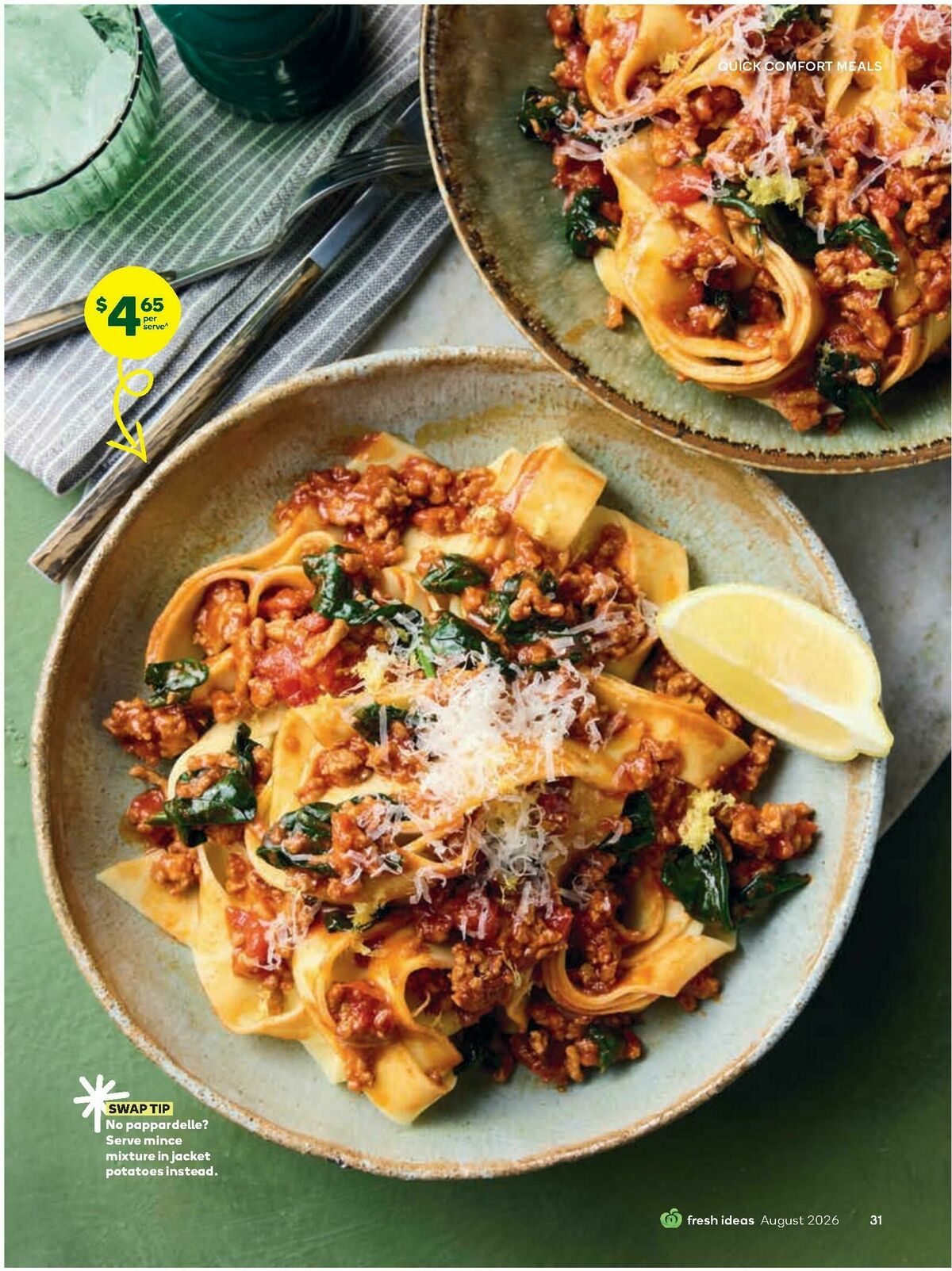 Woolworths Fresh Ideas Magazine August Catalogues from 1 August