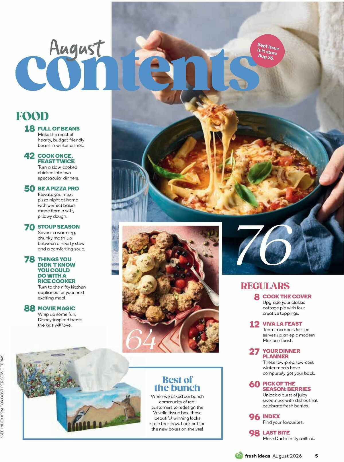 Woolworths Fresh Ideas Magazine August Catalogues from 1 August