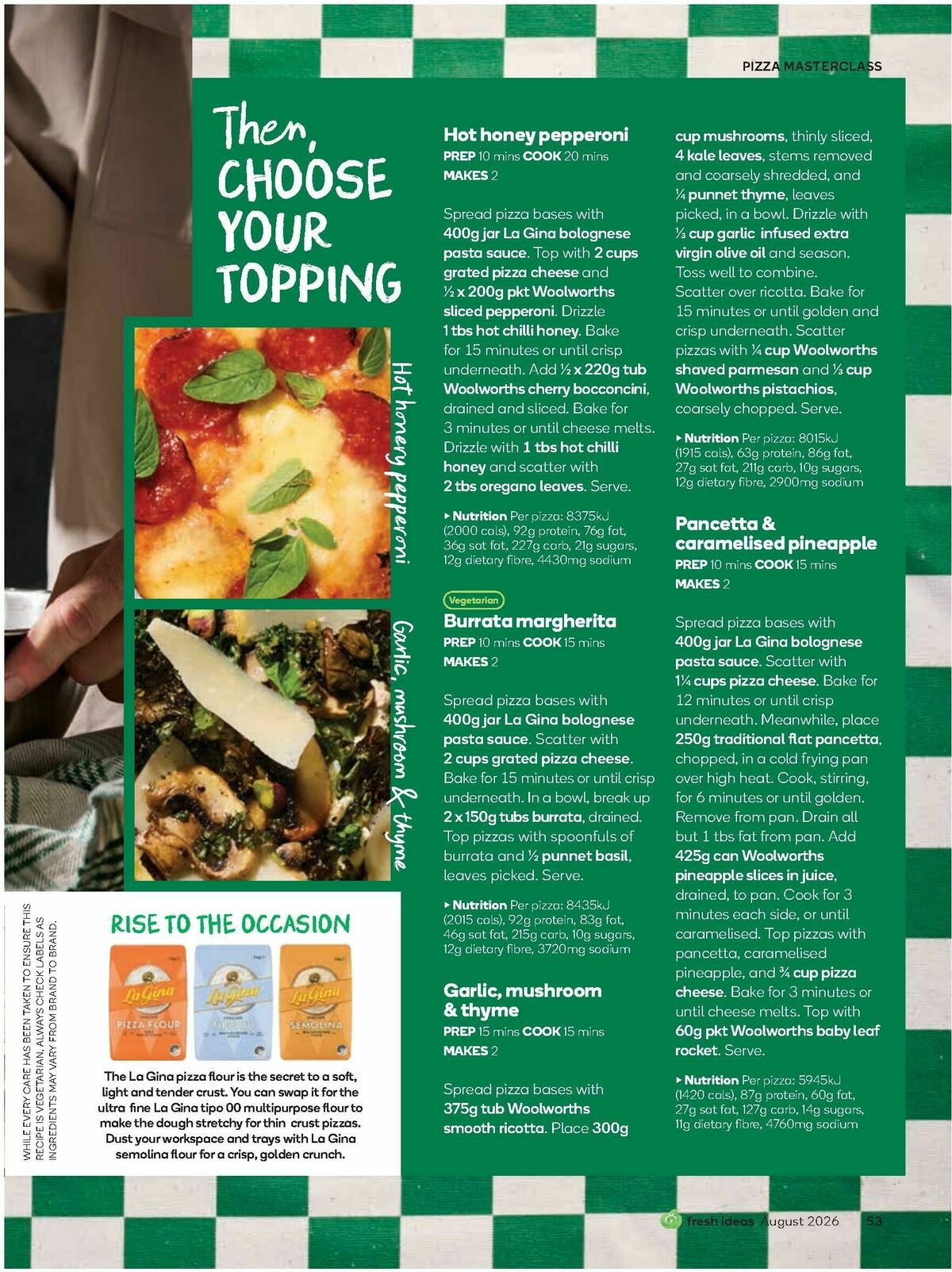 Woolworths Fresh Ideas Magazine August Catalogues from 1 August