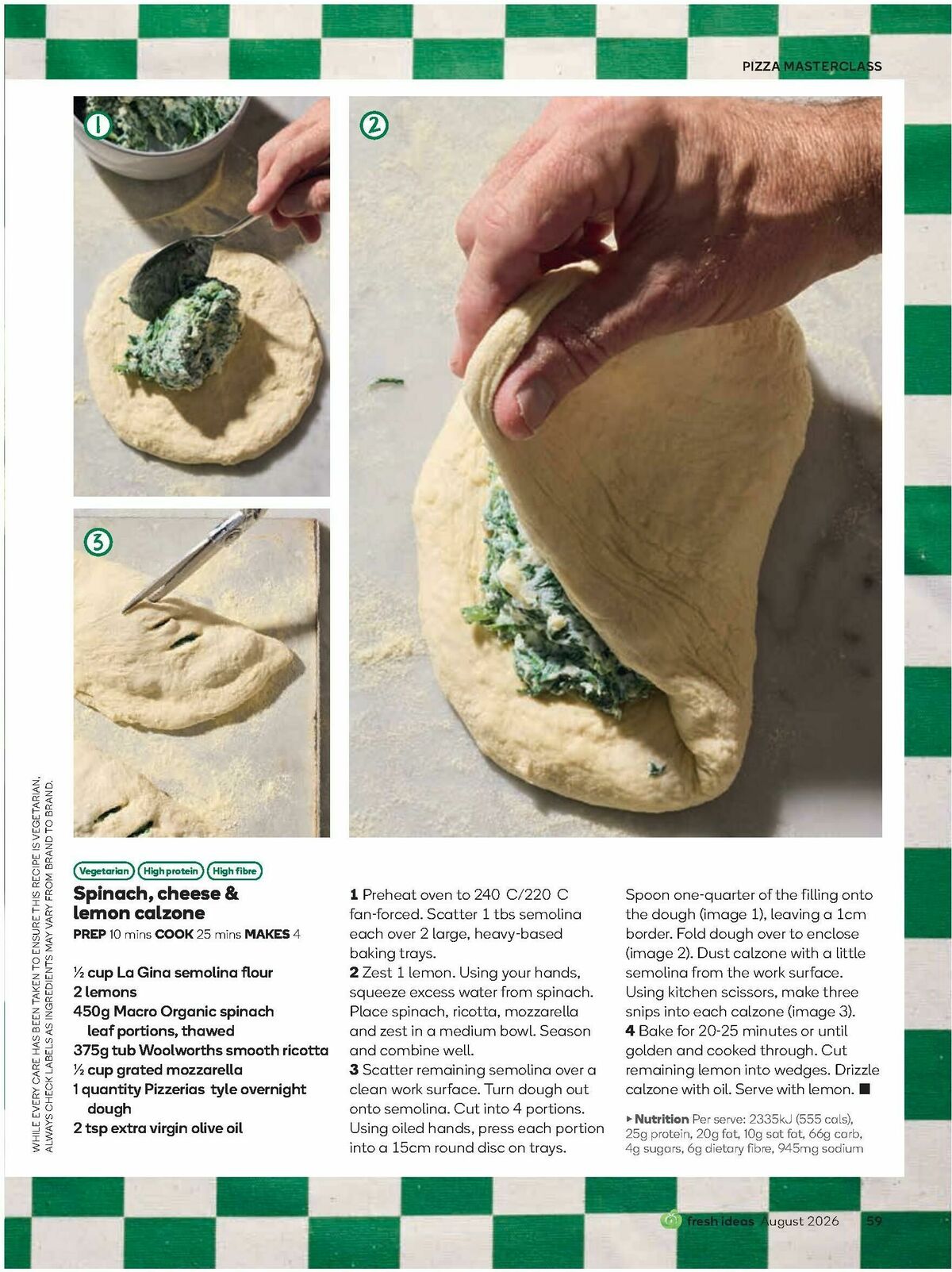 Woolworths Fresh Ideas Magazine August Catalogues from 1 August