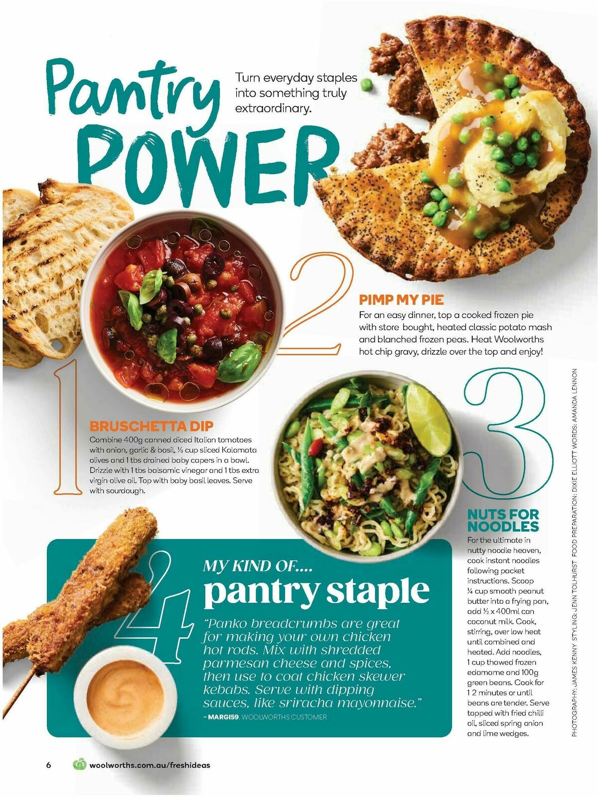 Woolworths Fresh Ideas Magazine August Catalogues from 1 August