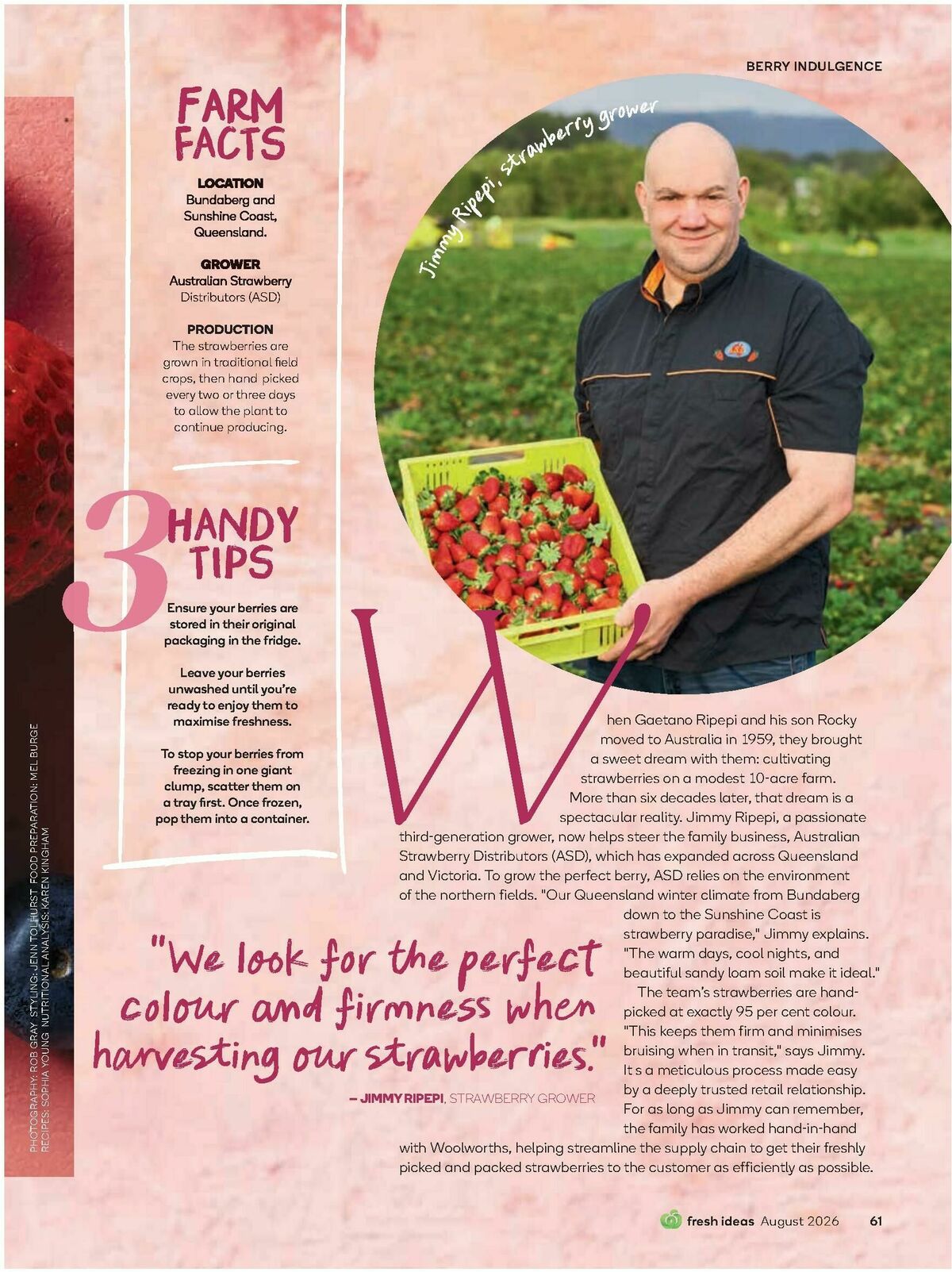 Woolworths Fresh Ideas Magazine August Catalogues from 1 August
