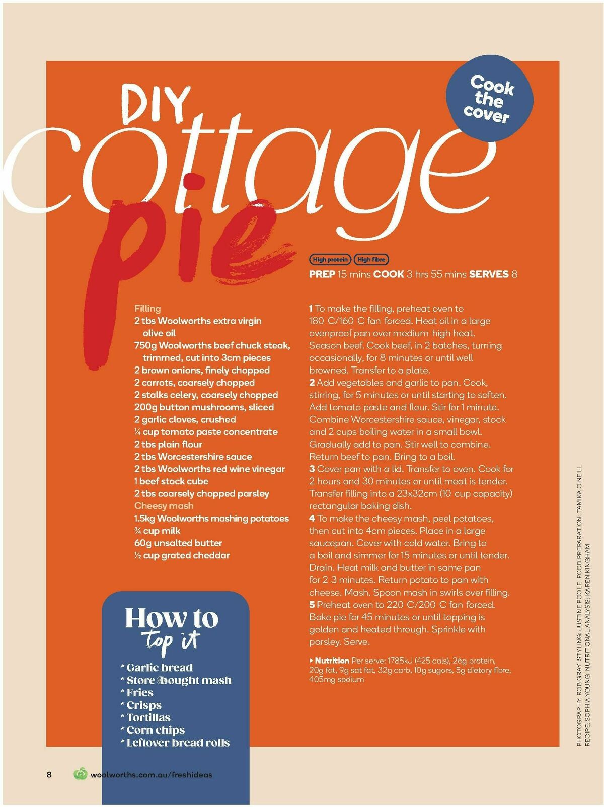 Woolworths Fresh Ideas Magazine August Catalogues from 1 August
