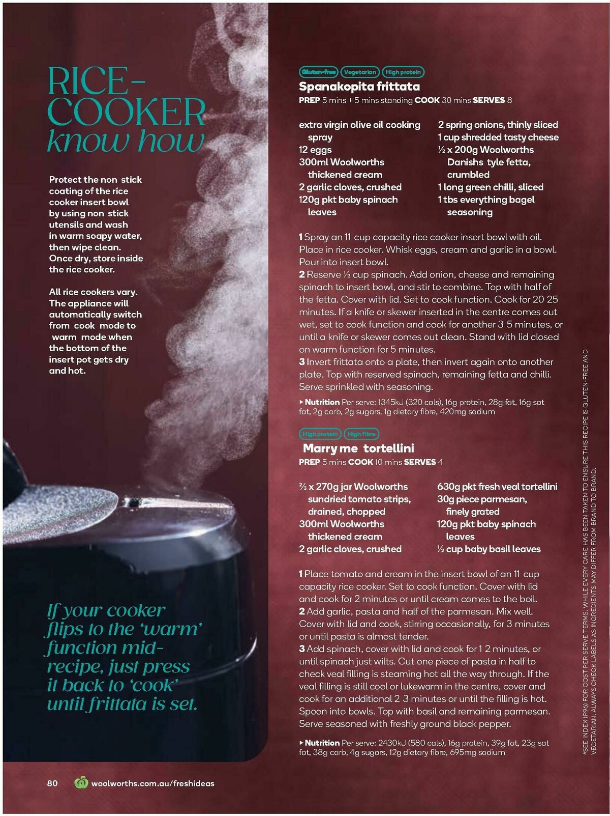 Woolworths Fresh Ideas Magazine August Catalogues from 1 August