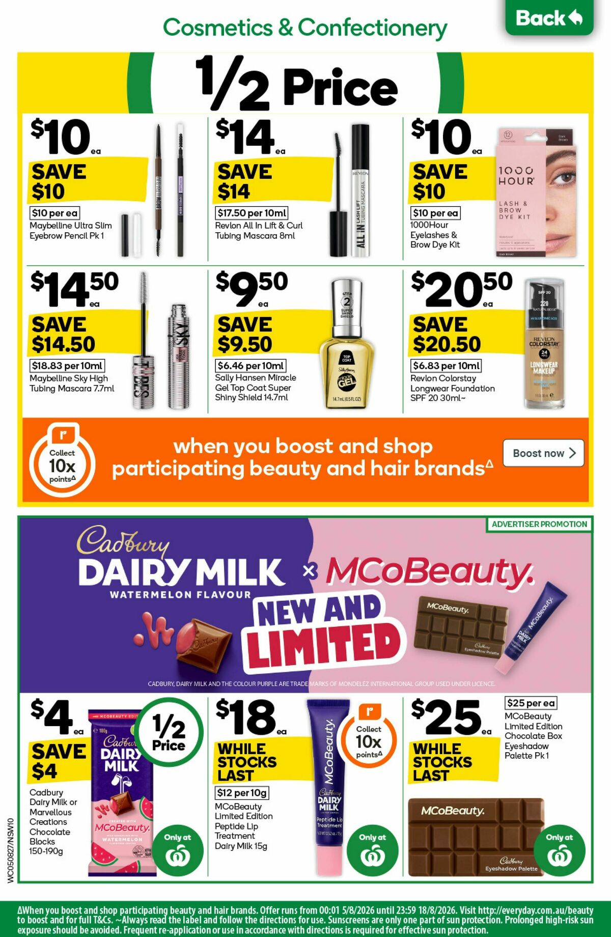 Woolworths Catalogues from 5 August