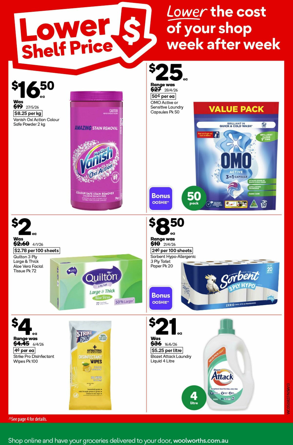 Woolworths Catalogues from 5 August