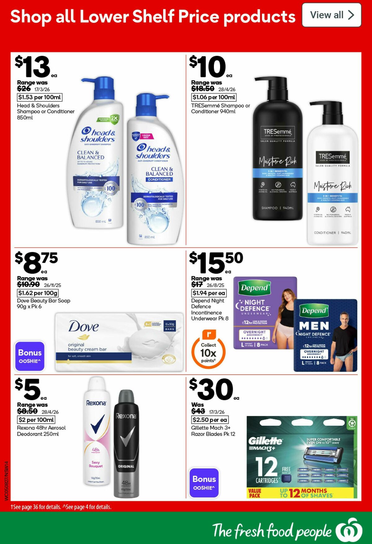 Woolworths Catalogues from 5 August