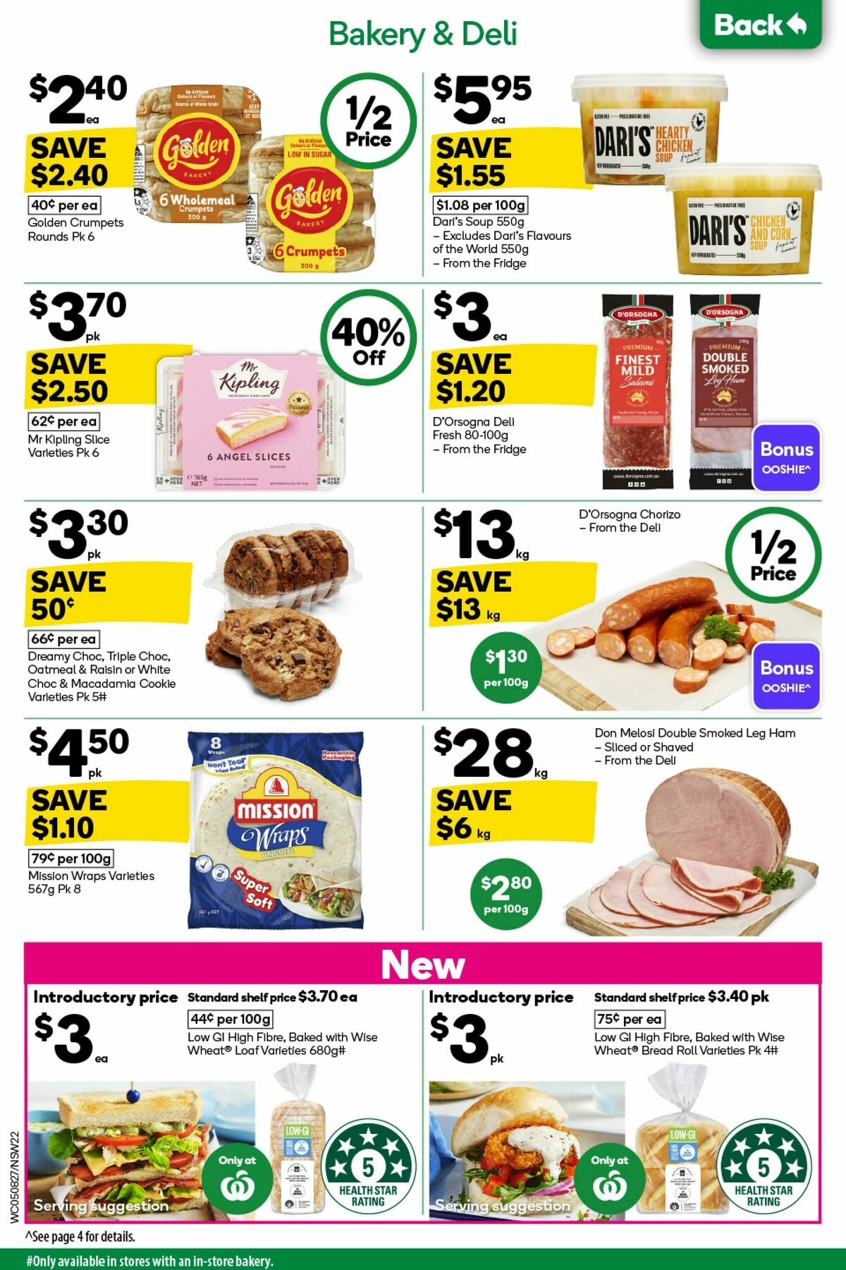Woolworths Catalogues from 5 August