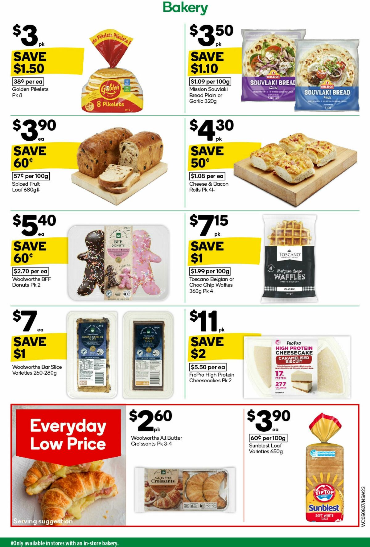 Woolworths Catalogues from 5 August