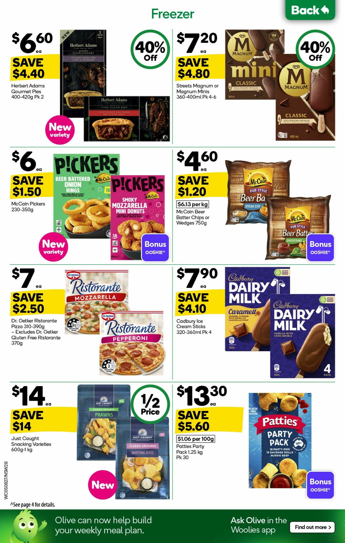 Woolworths Catalogues from 5 August