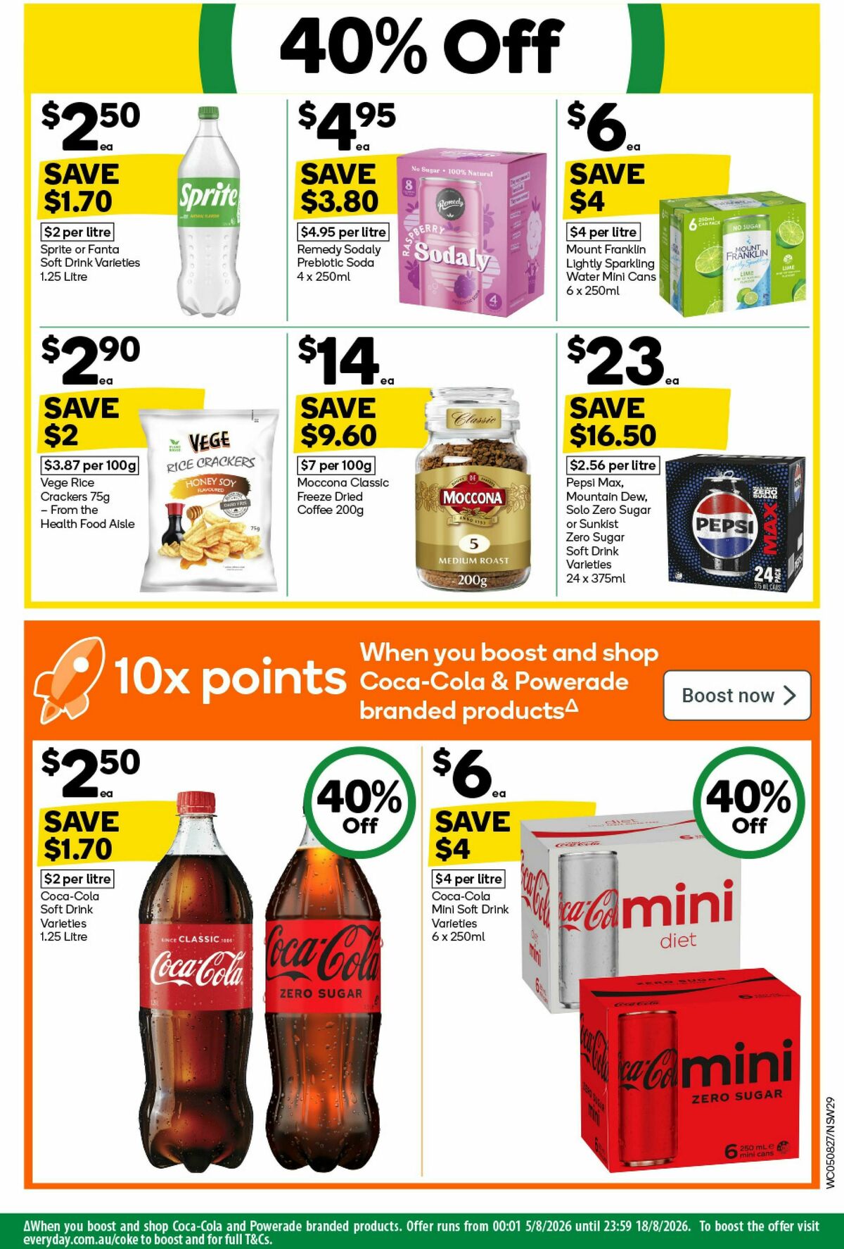 Woolworths Catalogues from 5 August