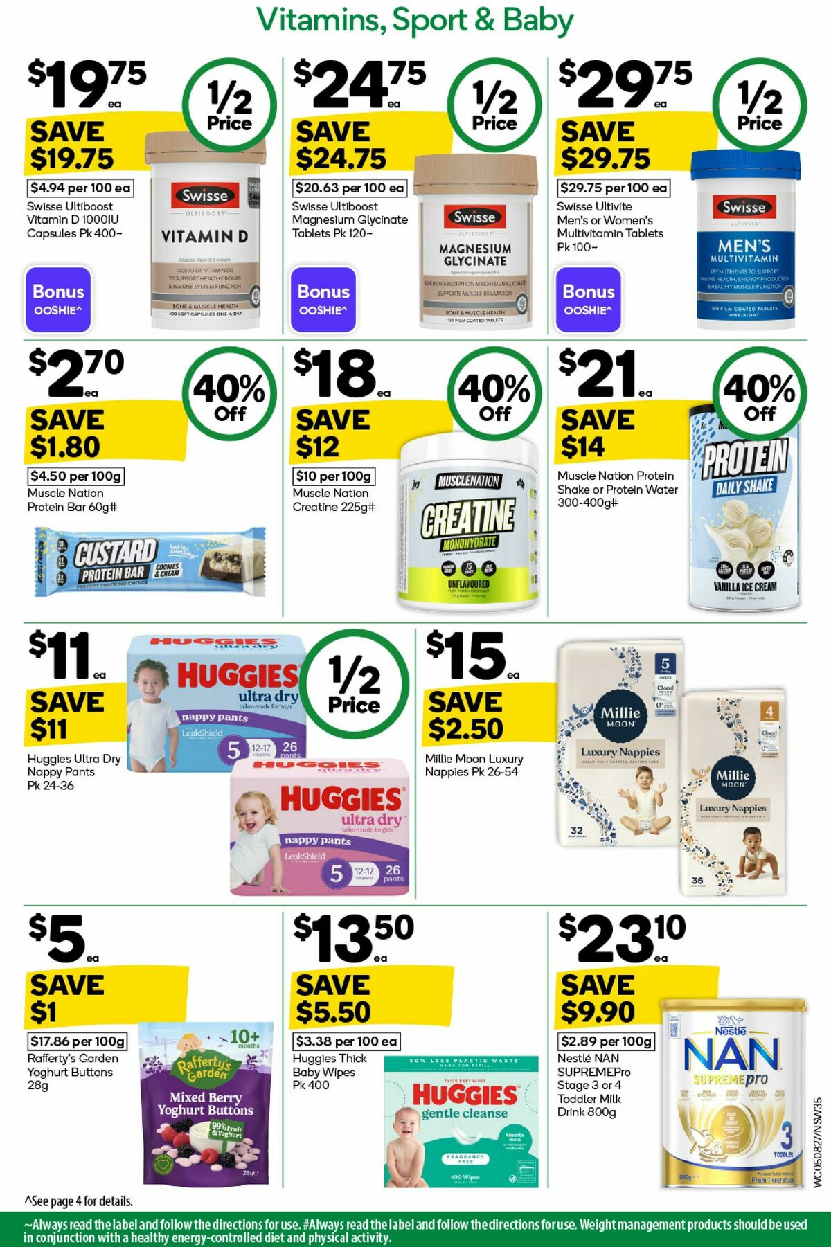 Woolworths Catalogues from 5 August