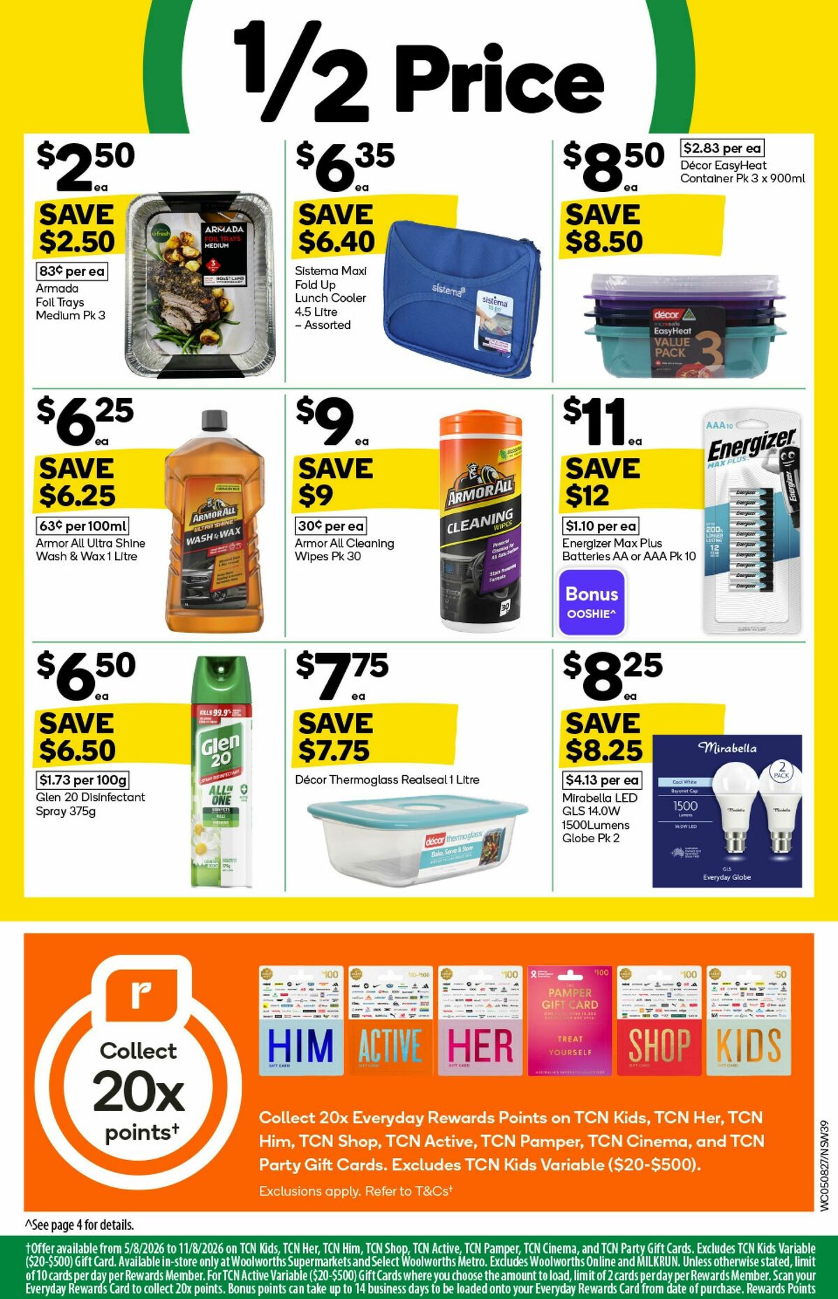 Woolworths Catalogues from 5 August