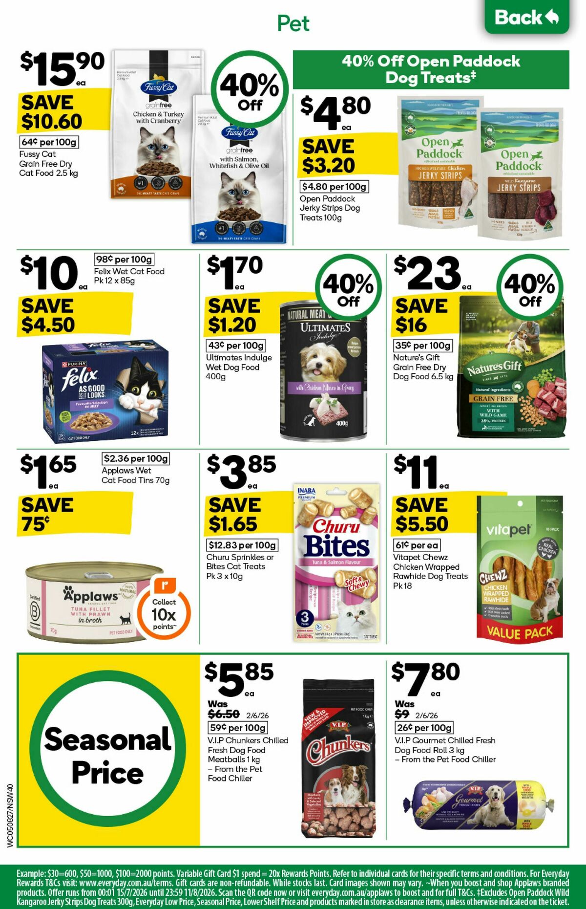 Woolworths Catalogues from 5 August