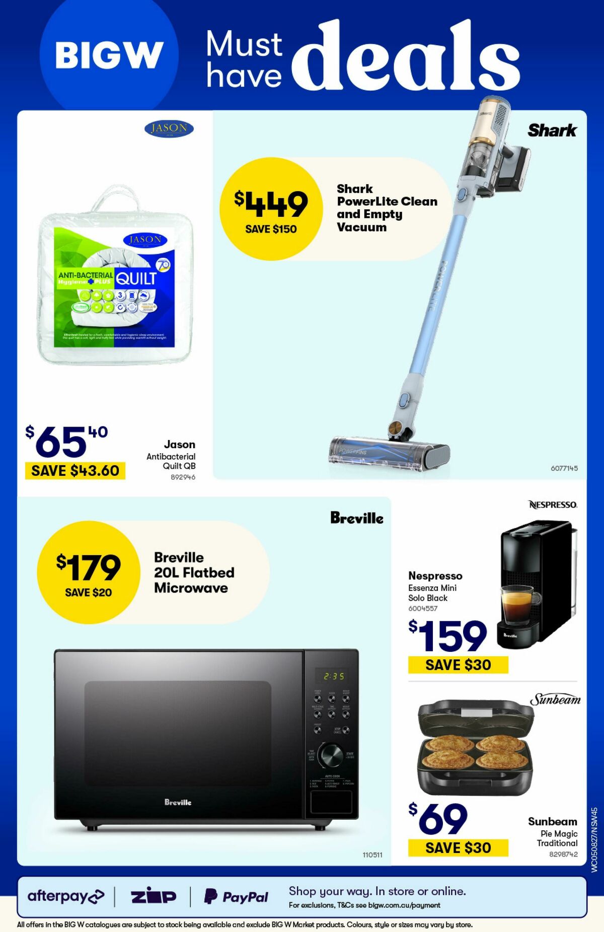 Woolworths Catalogues from 5 August