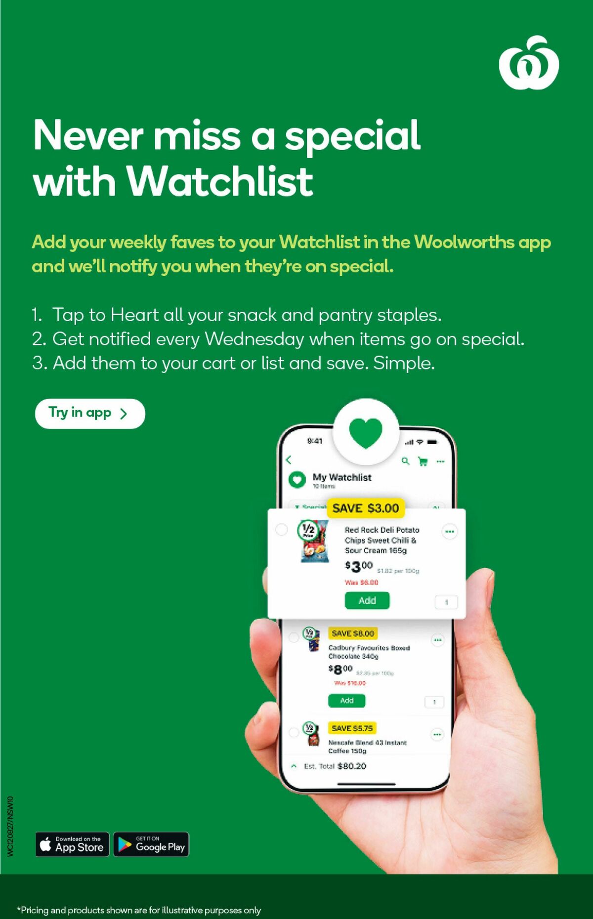 Woolworths Catalogues from 12 August
