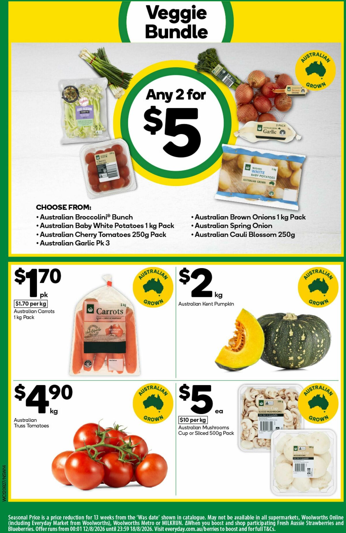 Woolworths Catalogues from 12 August