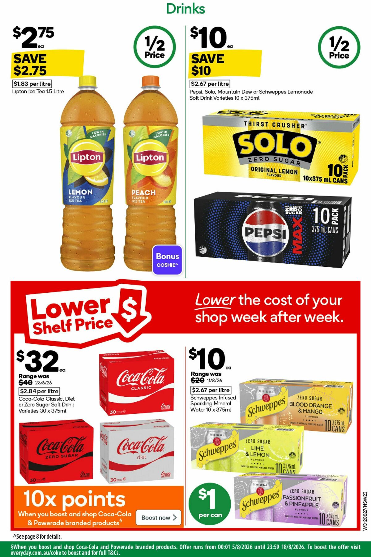 Woolworths Catalogues from 12 August