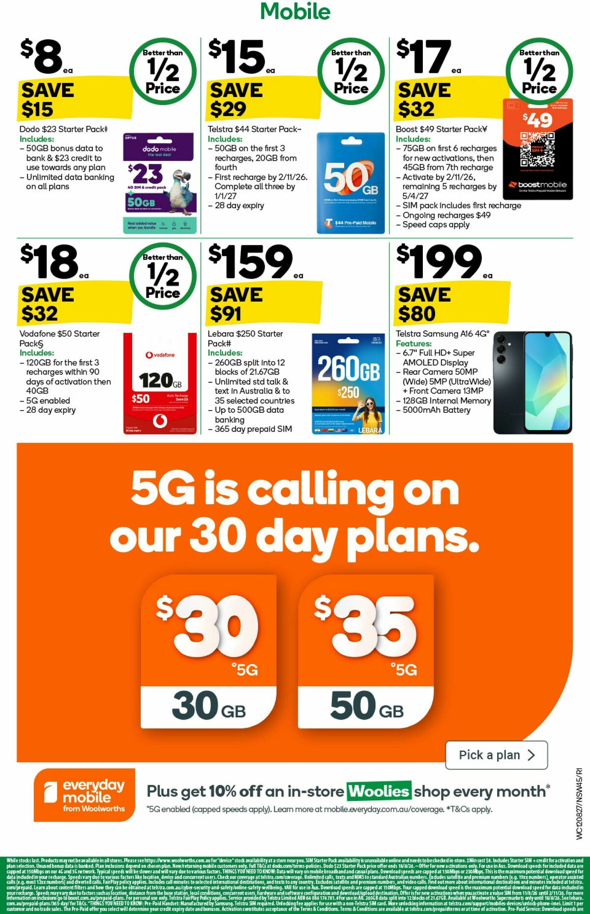 Woolworths Catalogues from 12 August